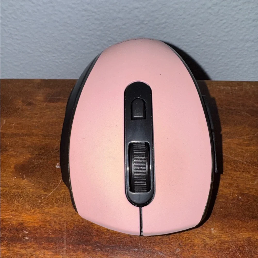 Brookstone Ergonomic Dual-Tone Wireless Battery Operated Mouse Module